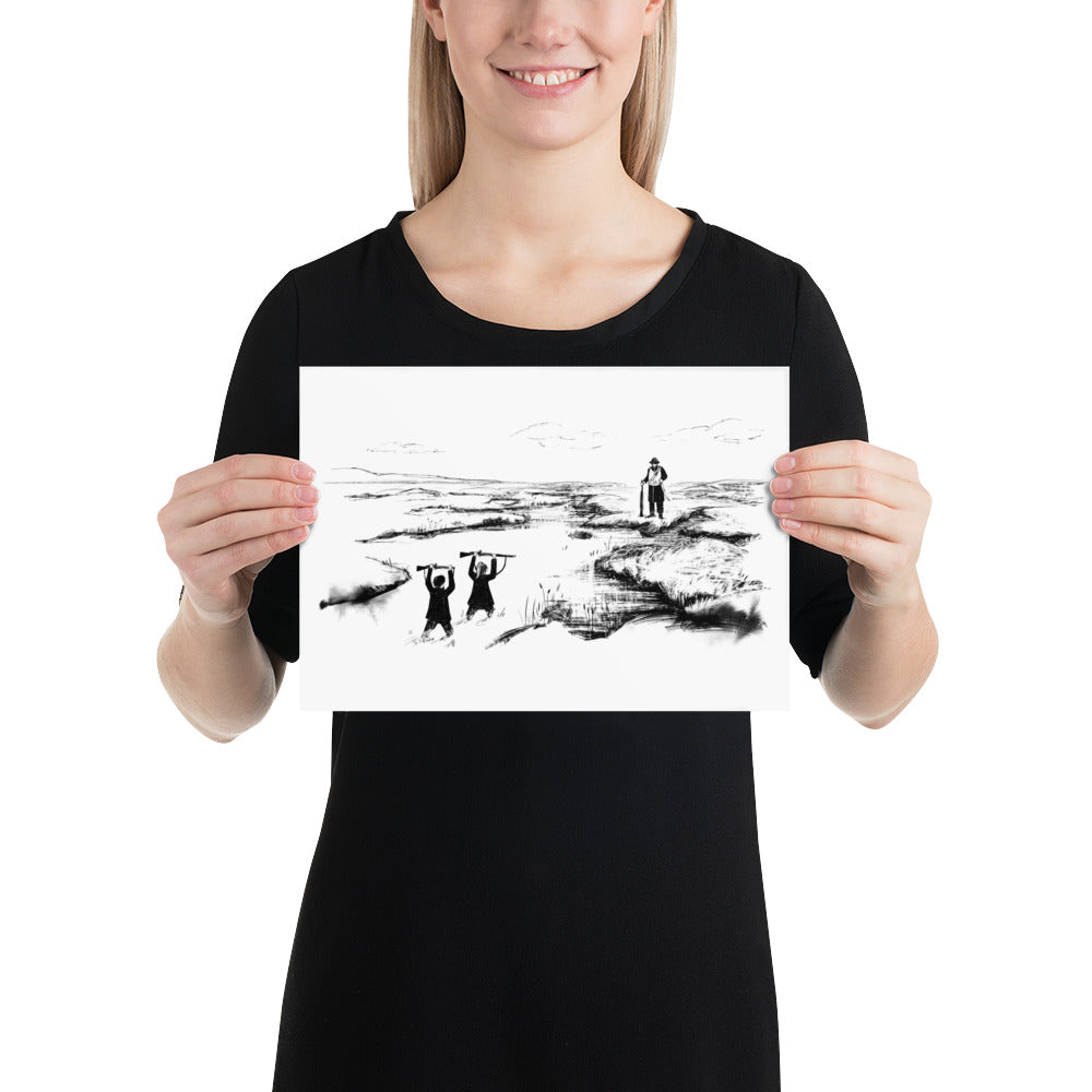 Marching Through the Muck Poster | From the Bay of Fangs