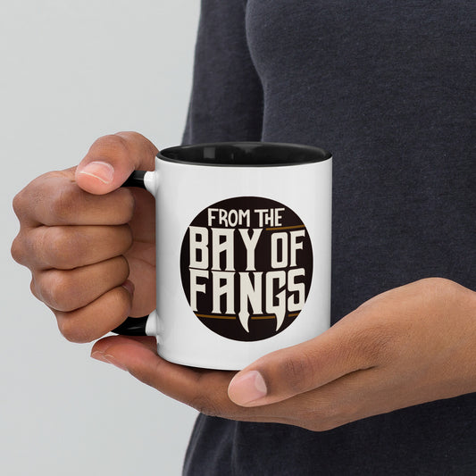 Black White and Gold Mug | From the Bay of Fangs